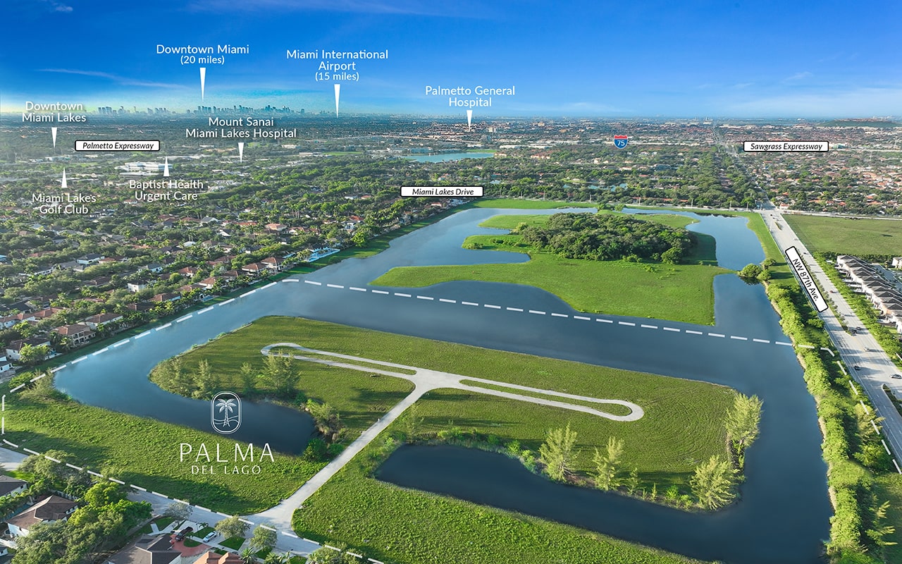 Miami Lakes Upcoming Lakefront Luxury Homes | GT USA